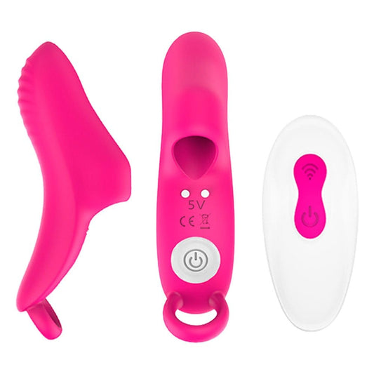 Sh! Women's Store Finger Vibrators Remote Extending Finger Vibe