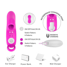 Sh! Women's Store Finger Vibrators Remote Extending Finger Vibe