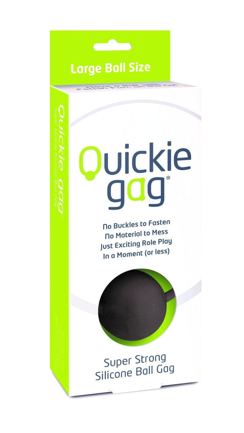Sh! Women's Store Gags Large Quickie Silicone Ball Gag