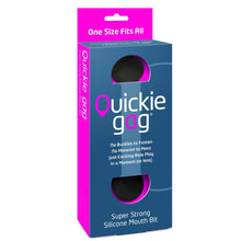 Sh! Women's Store Gags Quickie Gag Silicone Mouth Bit