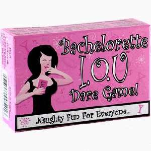 Sh! Women's Store Games Hen Party I.O.U. Dare Game