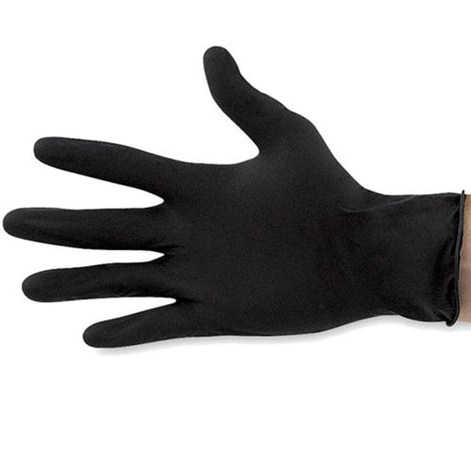 Sh! Women's Store Gloves Black Nitrile-Vinyl Gloves: 10 Pack