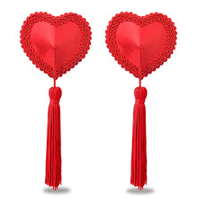 Sh! Women's Store Nipple Tassels Red Heart Nipple Tassels