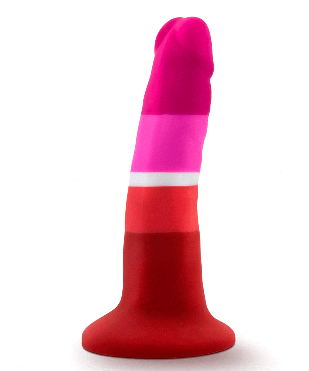 Sh! Women's Store Pride Avant P3 Beauty Lesbian Pride Suction Dildo