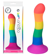 Sh! Women's Store Pride Colours Pride Edition Suction Dildo