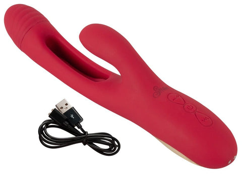 Sh! Women's Store Rabbit Vibrator Rabbit Vibrator with G-Spot Flicker Stimulation