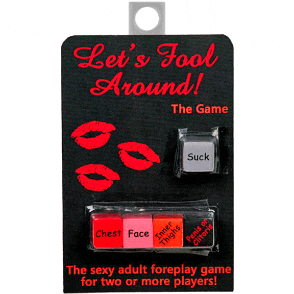 Sh! Women's Store Sex Dice Let's Fool Around Dice