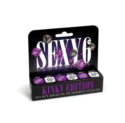Sh! Women's Store Sex Dice Sexy 6 Dice Pride, Foreplay, Sex and Kinky Editions