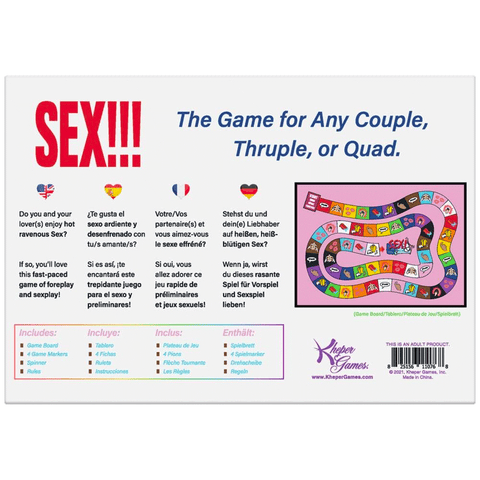 Sh! Women's Store Sexy Board Game Sex!!! Game