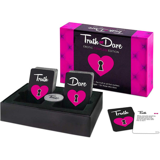 Sh! Women's Store Sexy Card Games Truth Or Dare Erotic Couples Edition