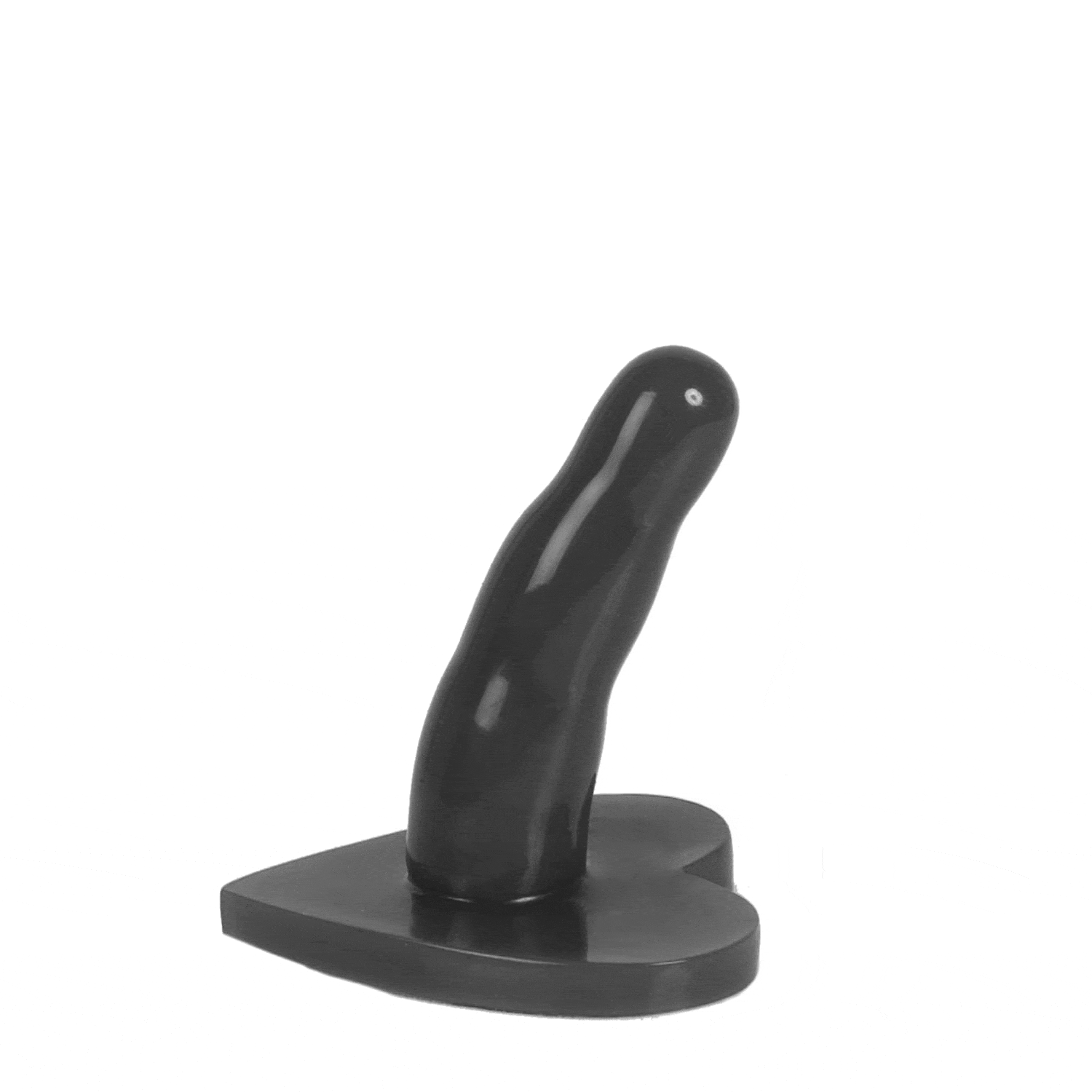 Sh! Women's Store Sh! Dildo Black Dildo Cupid 1 Curved Dildo