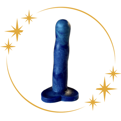 Sh! Women's Store Sh! Dildo Starry Night ( Ltd Ed '24) Cupid 3 Curved Dildo