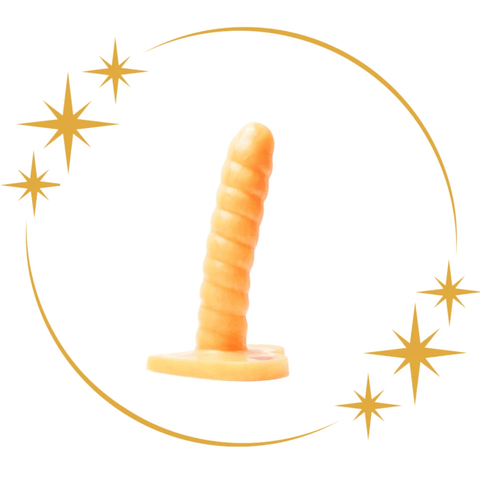 Sh! Women's Store Sh! Dildo Wirly 2 Gold Dildo