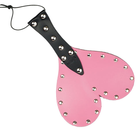 Sh! Women's Store Spankers Leather Heart Spanking Paddle