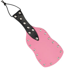 Sh! Women's Store Spankers Pink Paddle Leather Shaped Spanking Paddle