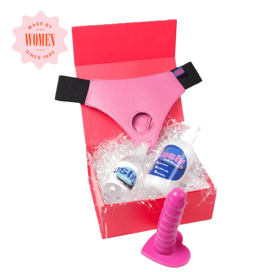 Sh! Women's Store Strap-On Kit Easy Strap On Dildo Kit