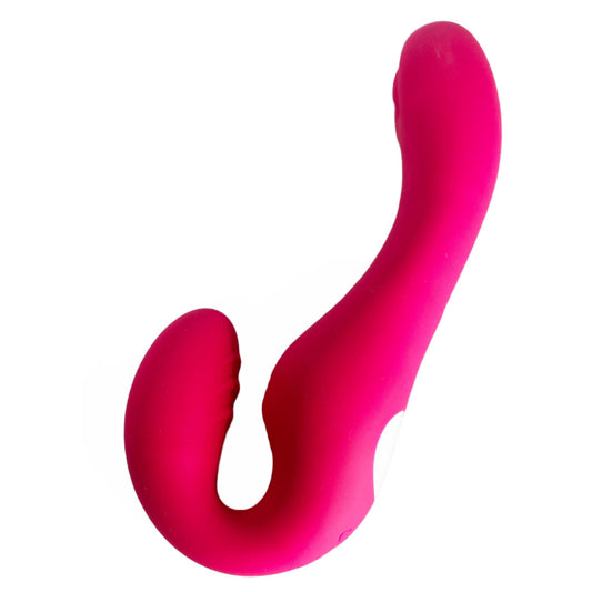 Sh! Women's Store Strapless Dildo Tapping Strapless Double Dildo