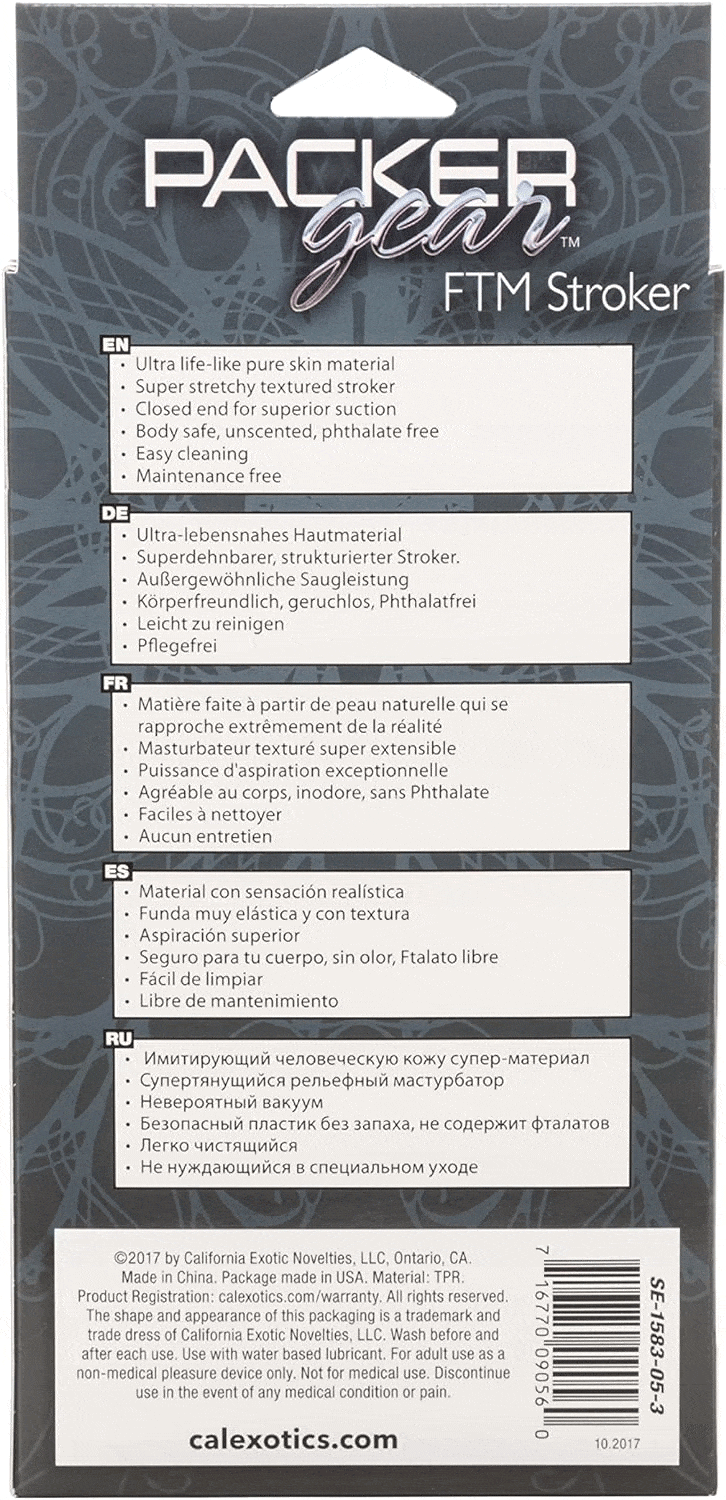 Sh! Women's Store Trans Packer Gear FTM Stroker