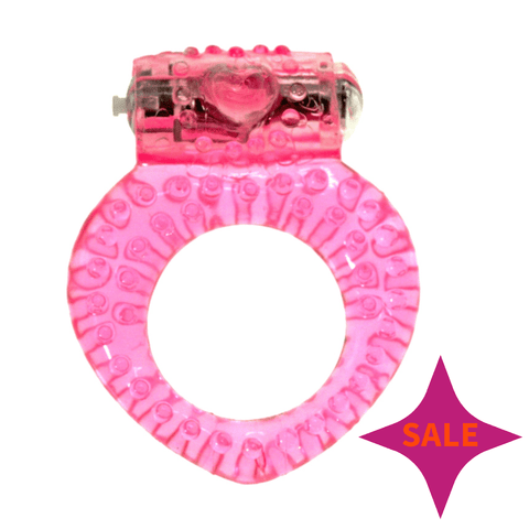 Sh! Women's Store Vibrating Cock Ring Sh! LurveHeart Vibrating Ring