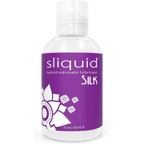 Sh! Women's Store Water-Based Lube Sliquid Naturals Silk Hybrid Lube - 125ml