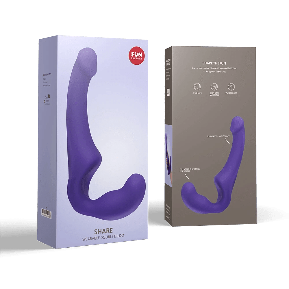Share Strapless Double Dildo - Sh! Women's Store