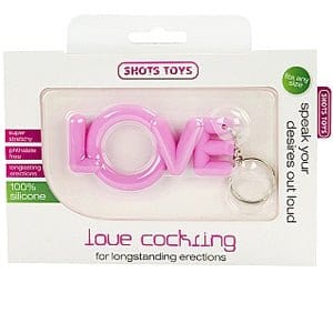 Shots Toys Cock Rings Cock Ring: LOVE