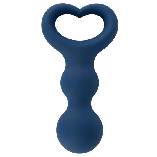 Silicone Butt Plug With Heart - Shaped Handle - Sh! Women's Store