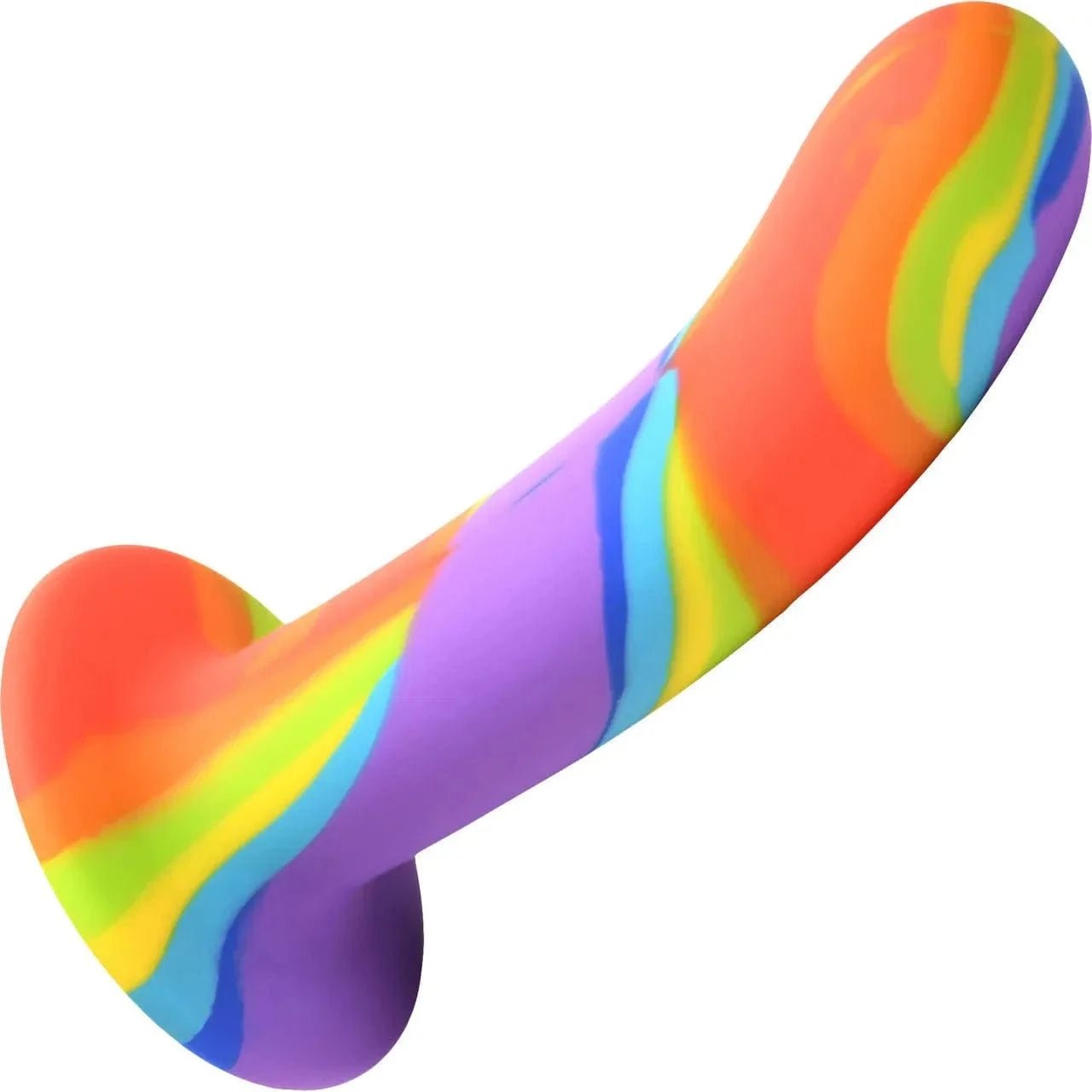 Simply Sweet Rainbow Silicone Dildo - Sh! Women's Store