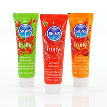 skin Flavoured Lube Skins 12ml Fruity Lube Tubes 3pk