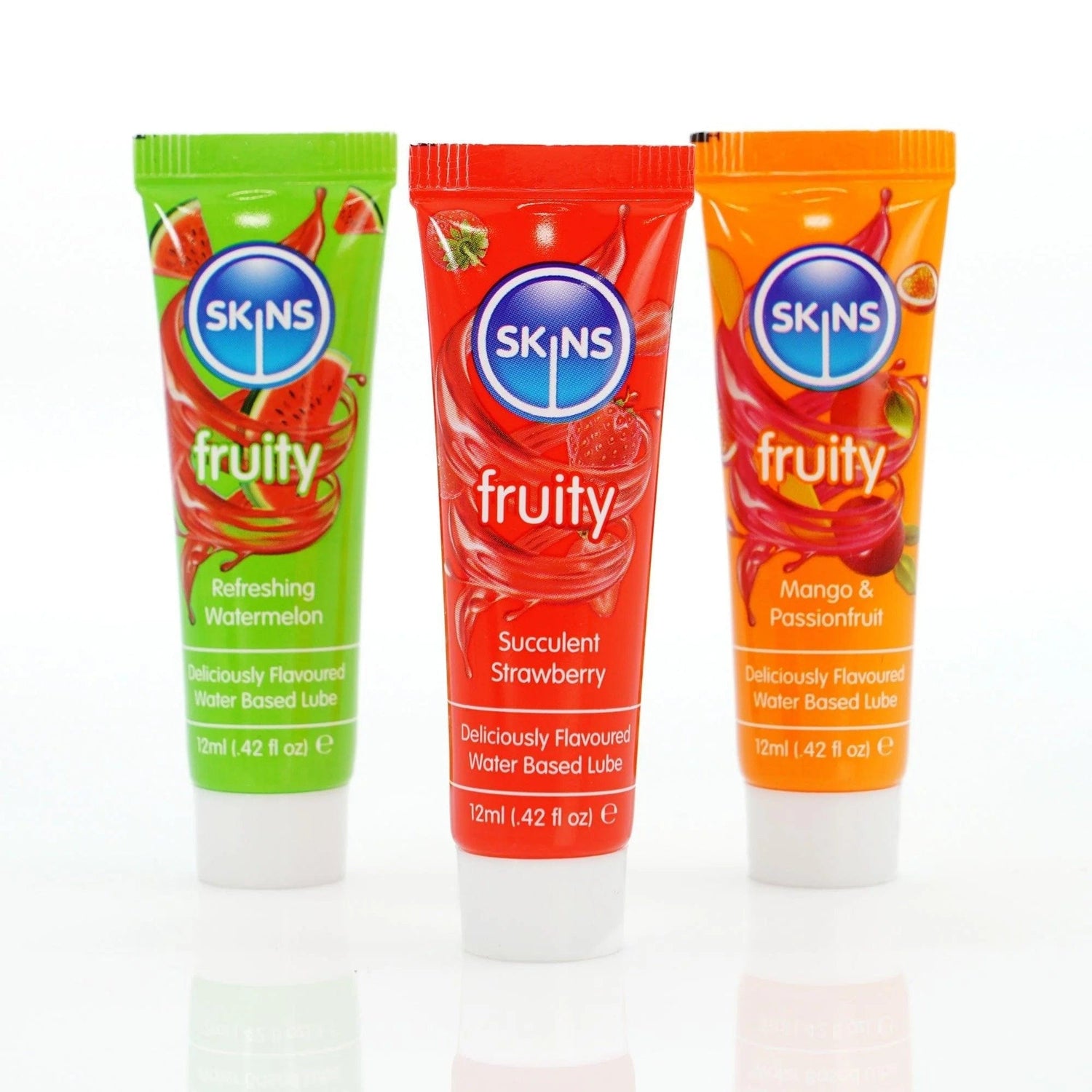 Skins 12ml Fruity Lube Tubes 3pk - Sh! Women's Store