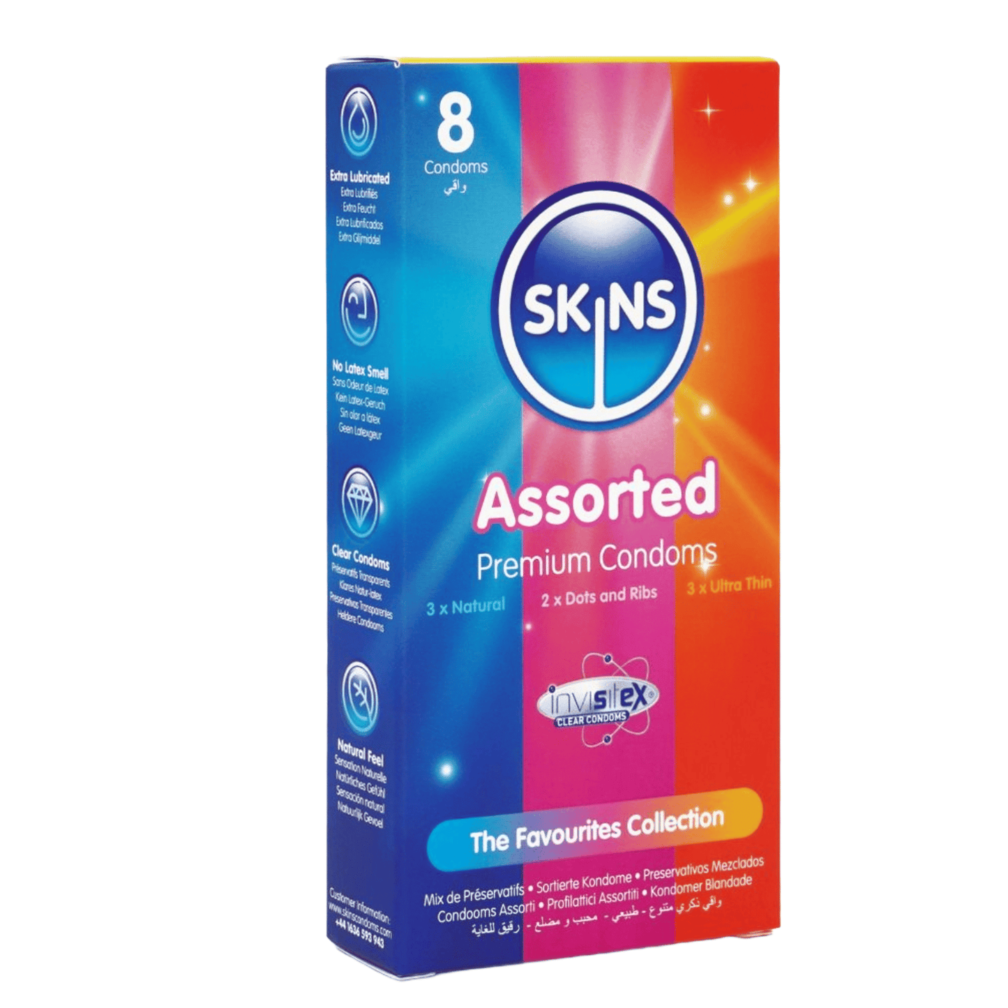 Skins Condoms Assorted 8 Pack - Sh! Women's Store