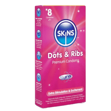 Skins Condoms Dots & Ribs 8 Pack - Sh! Women's Store