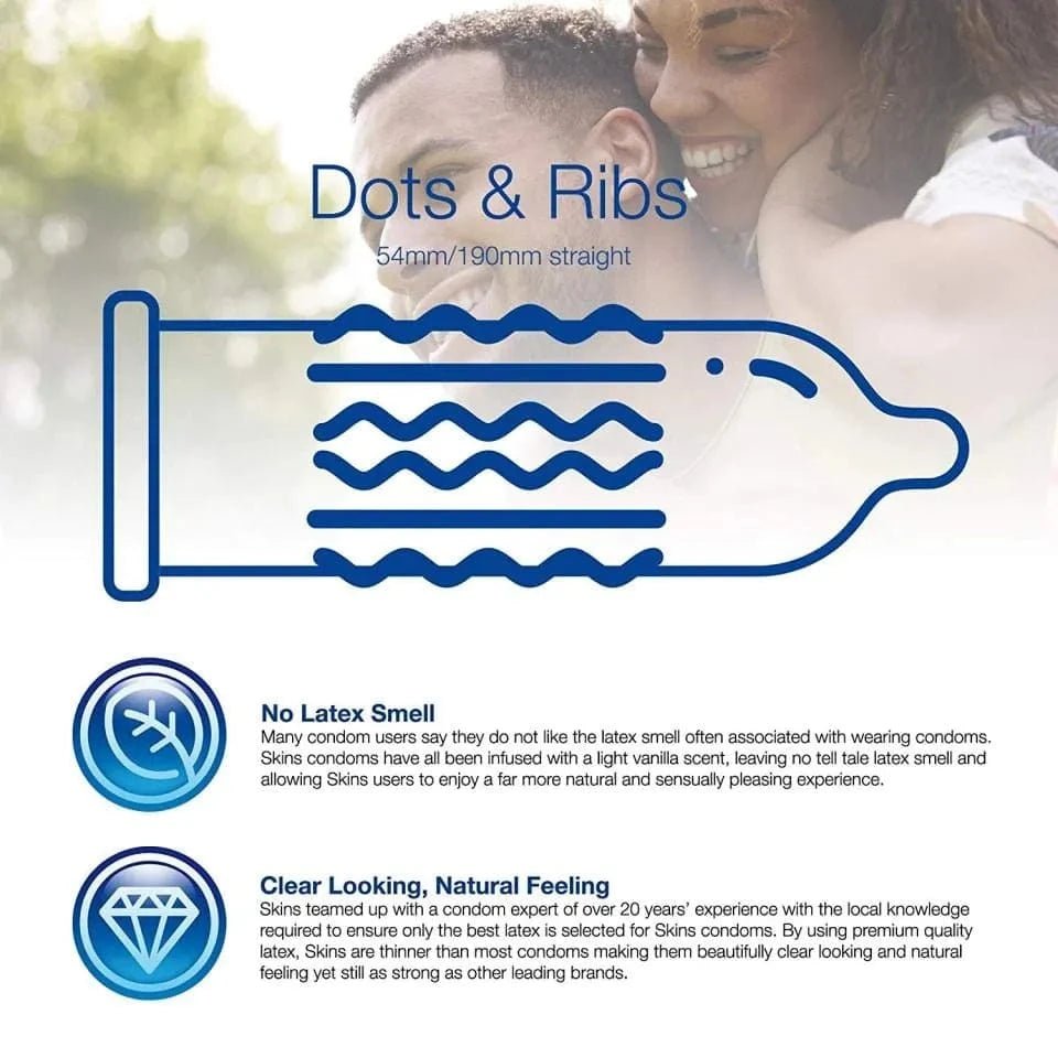 Skins Condoms Dots & Ribs - Sh! Women's Store