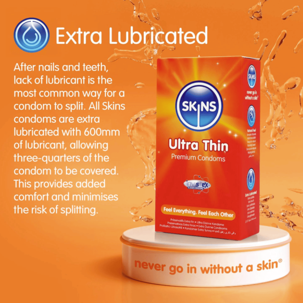 Skins Condoms Ultra Thin 8 Pack - Sh! Women's Store