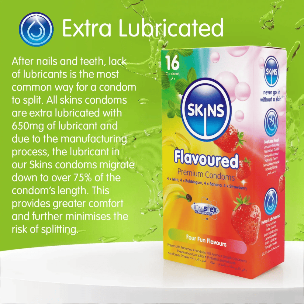 Skins Flavoured Condom Variety 8 Pack - Sh! Women's Store