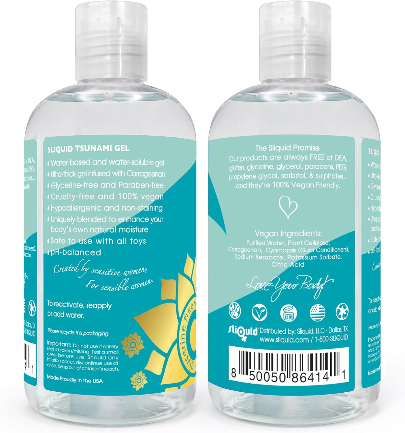Sliquid Naturals Tsunami Ultra Thick Gel - Sh! Women's Store