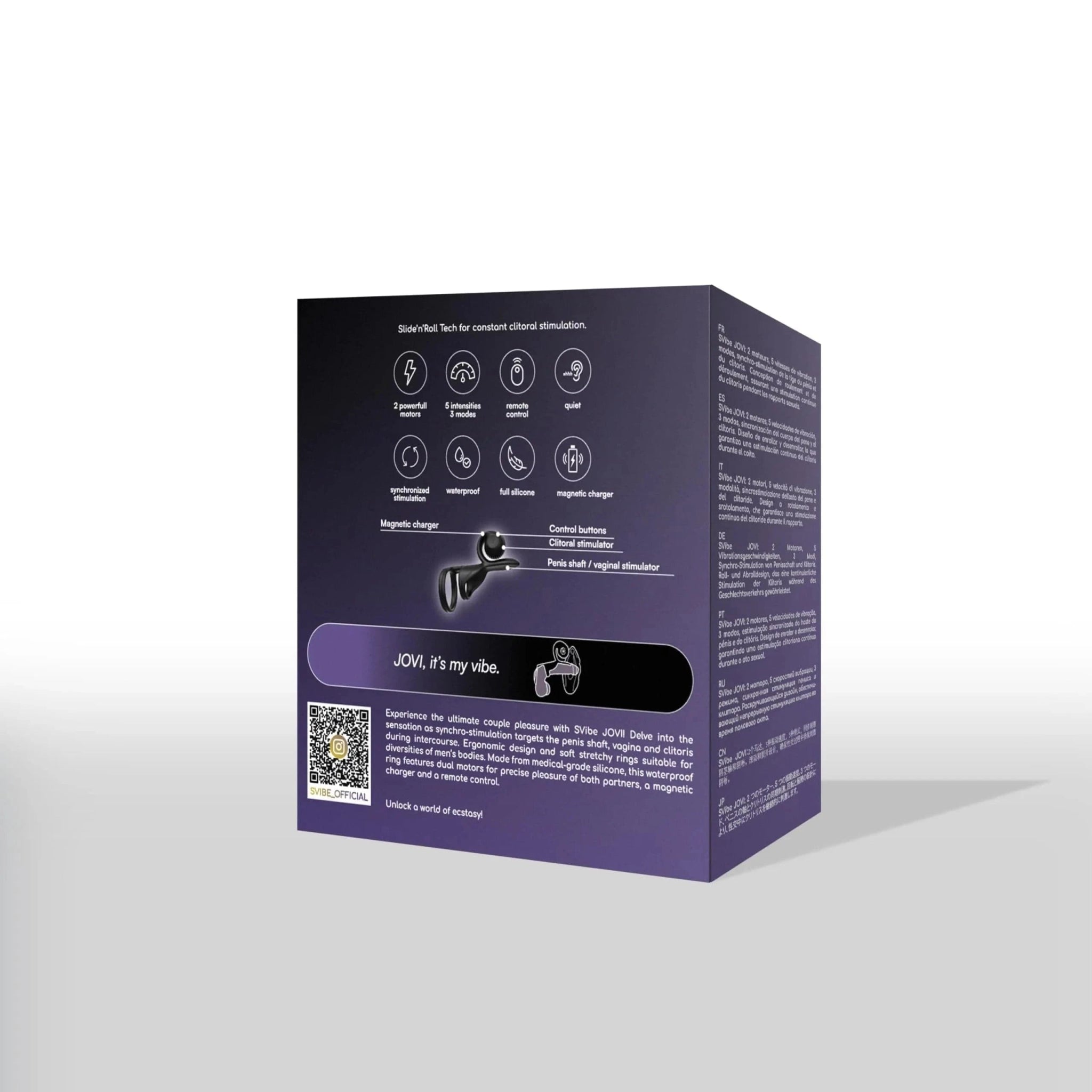 Snail Vibe Jovi Dual Couples Stimulator - Sh! Women's Store