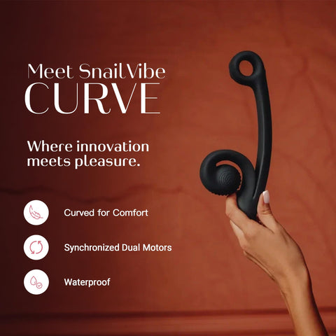 SnailVibe Rabbit Vibrator Snail Vibe Curve