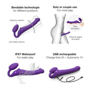 Strap - On - Me Bendable Vibrating Strapless - Sh! Women's Store