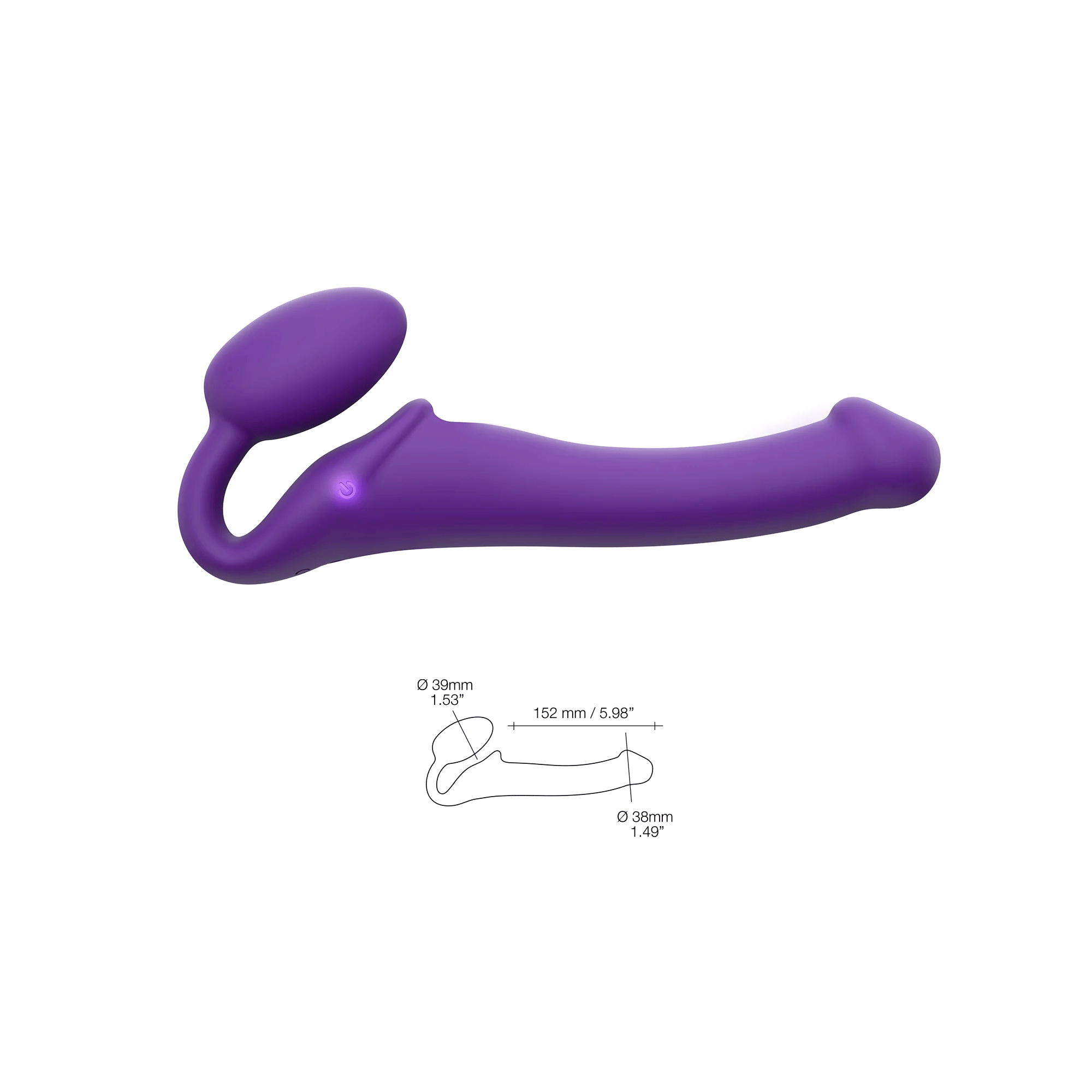 Strap - On - Me Bendable Vibrating Strapless - Sh! Women's Store