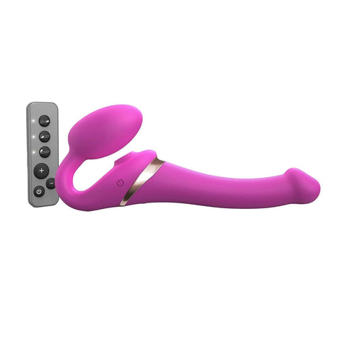 Strap On Me Strapless Dildo Pink Multi-Orgasm Bendable Pegging Strapless