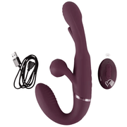Strapless Strap-On with Flicking Tongue - Sh! Women's Store