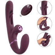 Strapless Strap-On with Flicking Tongue - Sh! Women's Store