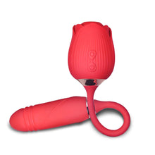 Suction Rose with Thrusting Bullet DISCONTINUED - Sh! Women's Store