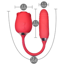 Suction Rose with Thrusting Bullet DISCONTINUED - Sh! Women's Store