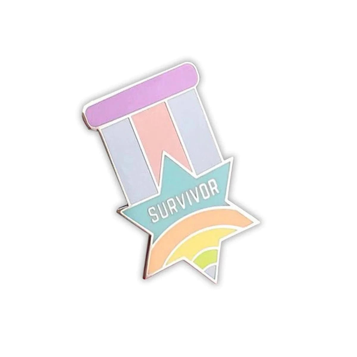 Survivor Enamel Pin - Sh! Women's Store