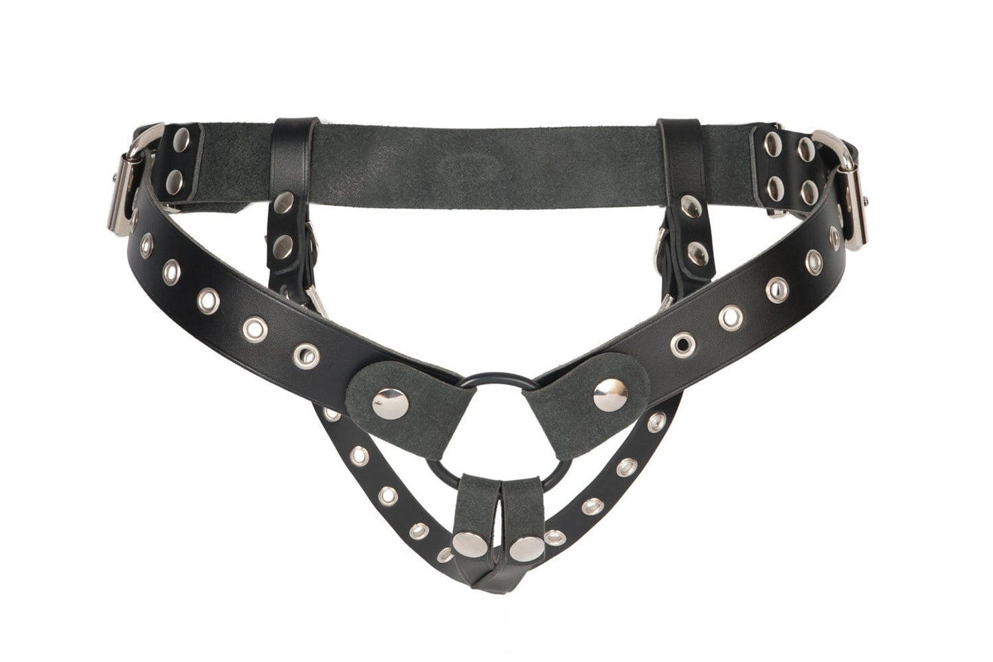 Thick Leather Classic Strap On Harness DISCONTINUED - Sh! Women's Store