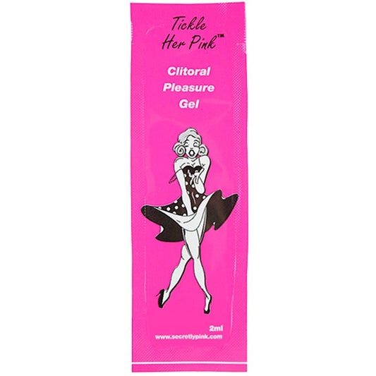 Tickle Her Pink Clitoral Pleasure Gel Tester - Sh! Women's Store