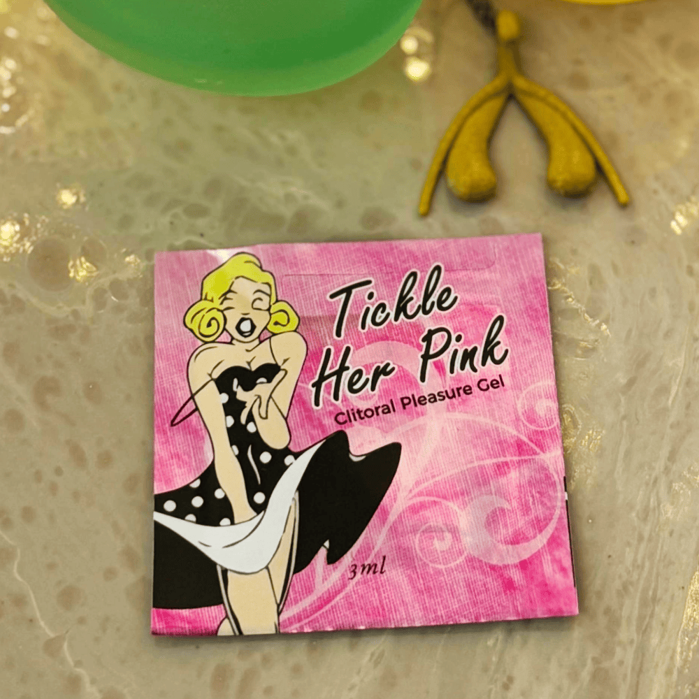 Tickle Her Pink Clitoral Pleasure Gel Tester - Sh! Women's Store