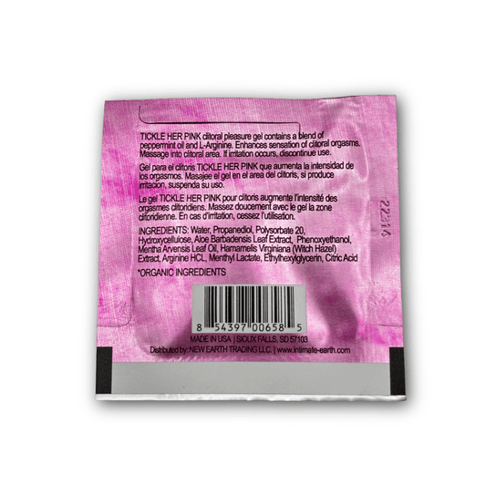 Tickle Her Pink Clitoral Pleasure Gel Tester - Sh! Women's Store